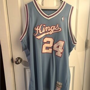 Reggie Theus powder blue jersey